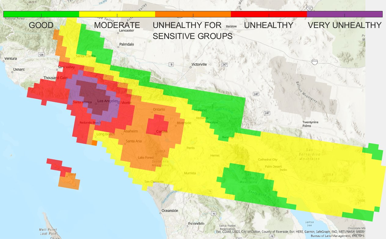 Air quality after July 4th fireworks